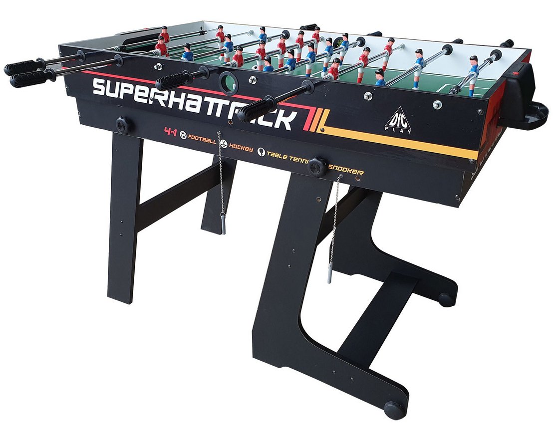Игровой стол трансформер DFC SUPERHATTRICK 4 в 1